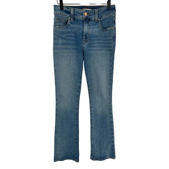 Kut From The Kloth Natalie Fab Ab Bootcut Jeans High Waist Blue Casual Western 4 - Picture 1 of 10